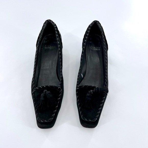 STUART WEITZMAN
Suede Tassel Accents Pumps size 7.5 N - Picture 9 of 12
